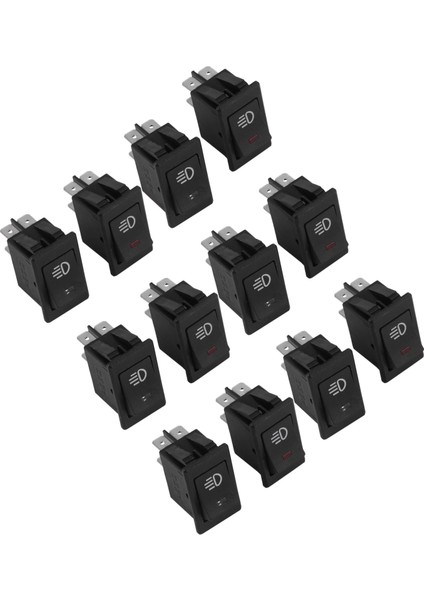 12X 12V 35A Araba Kamyon Teknesi Sis Liger Anahtar LED(Yurt Dışından)