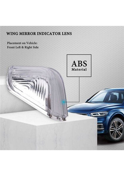 Kanat Ayna Kapısı Göstergesi Lens Çifti Mercedes Sprinter Için Sol ve Sağ 2006-2017 (Yurt Dışından) modelleri