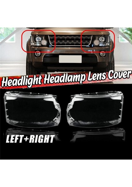 Ön Far Kapağı Kafa Işık Lambası Kabuğu Lens Land Rover Discovery 4 Lr4 2014-2016 (Yurt Dışından) fırsatları