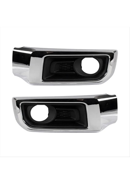 1paır Araç Ön Tampon Sis Lambası Trim Kapağı Toyota Için Sis Izgara Çerçevesi 4runner Limited 2014-2021 (Yurt Dışından) modelleri