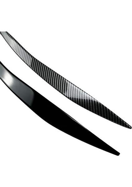 Bmw 5serıes F10 F11 Yazı Aşama 15-17 Karbon Fiber Ön Far Kapağı Garnitür Strip Kaş Kapağı Döşeme Sticker (Yurt Dışından) fiyatları