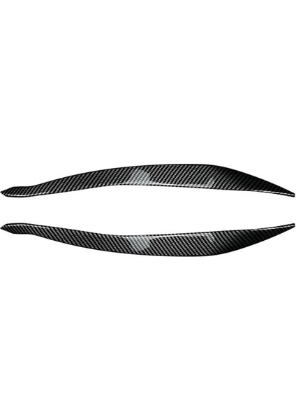 Bmw 5serıes F10 F11 Yazı Aşama 15-17 Karbon Fiber Ön Far Kapağı Garnitür Strip Kaş Kapağı Döşeme Sticker (Yurt Dışından) modelleri