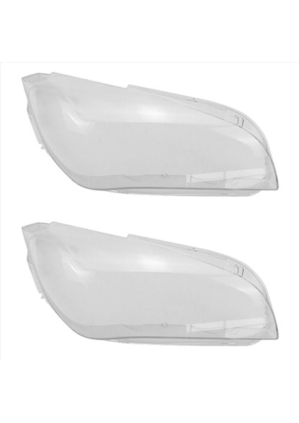 2x For-Bmw X1 E84 2010-2014 Sağ Far Kabuk Lambası Gölgesi Şeffaf Lens Kapak Far Kapağı (Yurt Dışından)