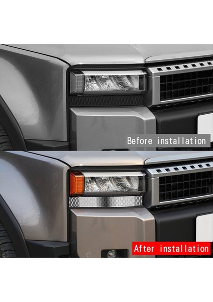 Toyota Prado LC250 2024 Far Döşeme Araba Ön Far Kaş Kaf (Yurt Dışından) modelleri