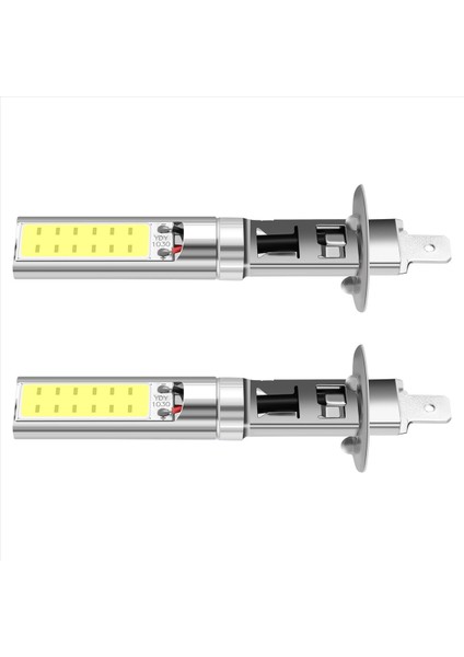 2x H1 Xenon Beyaz 6000K 7 5W Cob LED Smd Drl Sürüş Sis Işın Kafası Ampul (Yurt Dışından) modelleri