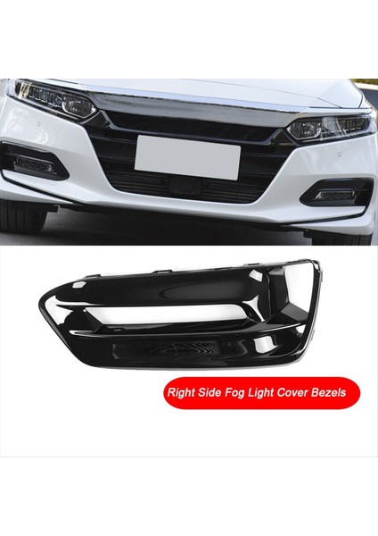 Ön Sis Lambası Kapağı Sol / Sürücü Yan Çerçevesi Için Honda Accord 2018 2019 2019 2020 Alt Tampon Izgara Trim Çerçevesi (Yurt Dışından) indirimleri
