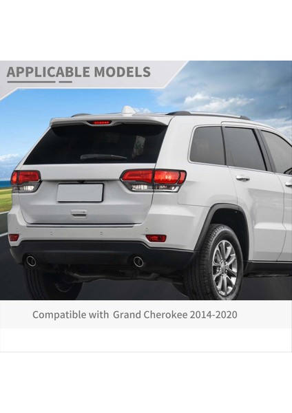 Jeep Grand Cherokee 2014-2020 Aksesuarları Için Kuyruk Işık Kapağı Çerçeve Trim (Yurt Dışından) fiyatları