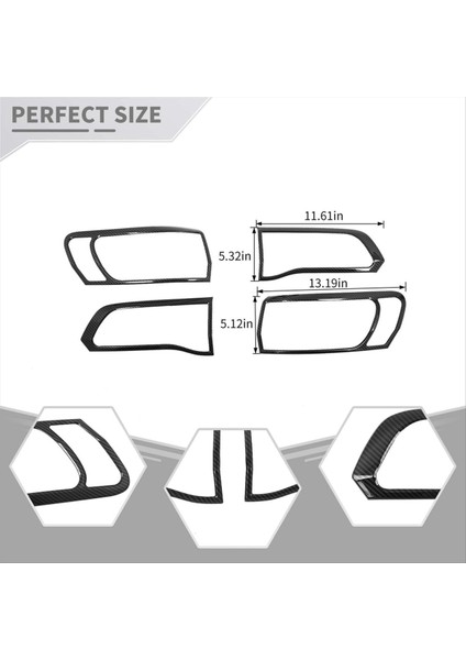 Jeep Grand Cherokee 2014-2020 Aksesuarları Için Kuyruk Işık Kapağı Çerçeve Trim (Yurt Dışından) indirimleri