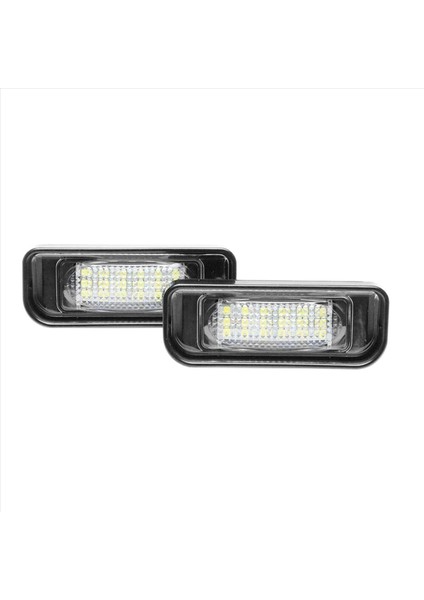 4pcs Beyaz LED Numaralı Plaka Plaka Işık Lambası Benz W2 (Yurt Dışından)