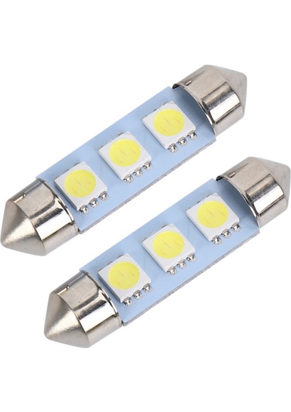 2x Ampul Mekiği Festoon 3 LED 39MM Canbus Beyaz (Yurt Dışından) fiyatları