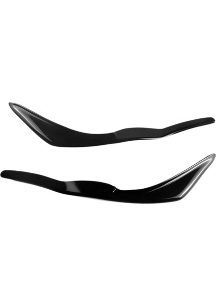 Lexus IS300 IS250 IS200T 2017-2019 Parlak Siyah Araba Sticker Ön Farlar Kaş Göz Kapağı Trim Kapak Aksesuarları (Yurt Dışından)