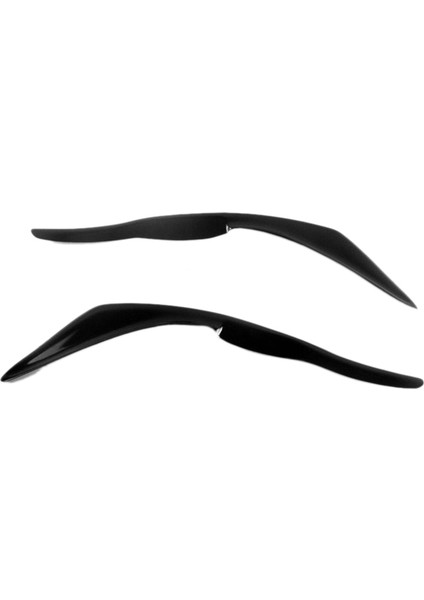 Lexus IS300 IS250 IS200T 2017-2019 Parlak Siyah Araba Sticker Ön Farlar Kaş Göz Kapağı Trim Kapak Aksesuarları (Yurt Dışından) fırsatları