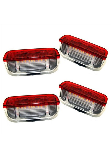 8pcs Araba LED Kapı Uyarı Işığı Hoş Geldiniz Projektörü Golf 6 7 Jetta Mk5 Mk6 Passat B6 B7 cc Tiguan Scirocco (Yurt Dışından)