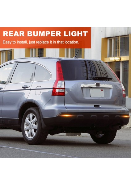 Honda Crv Cr-V 2008 2009 Için 2pcs 2009 Çok Fonksiyonlu LED Arka Tampon Işık Arka Sis Lambası Otomatik Ampul Fren Lambası Reflektör (Yurt Dışından) fırsatları