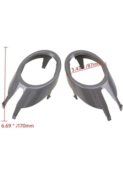 1paır Ön Tampon Sis Lambası Kapağı Sis Lambası Izgarası Audi A4 Avant 2005-2008 8E0807819 8E0807820 (Yurt Dışından) fiyatları