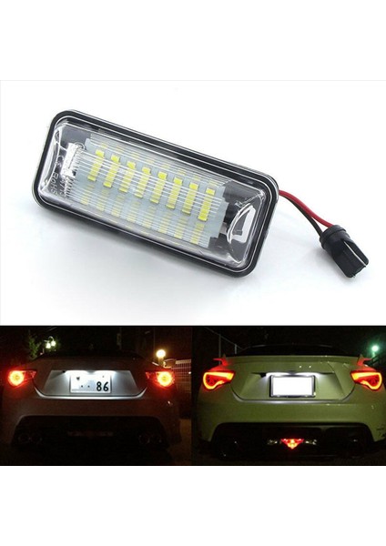 Toyot4x LED Numaralı Plaka Işığı Işık Ft-86 GT86 Suba (Yurt Dışından) fiyatları