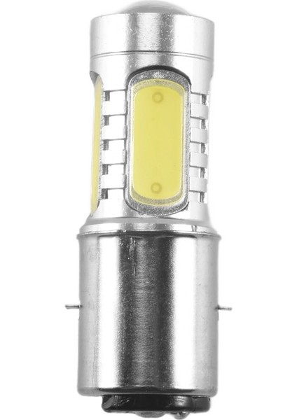 12V BA20D H6 4 Cob LED Beyaz Ampul Işığı tosiklet Bisi (Yurt Dışından) fiyatları