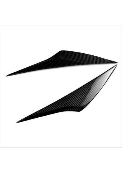 Araba Ön Far Kaş Kafası Işık Göz Kapağı Kaş Karbon Fiber (Yurt Dışından)