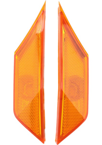 2016 Için 1set Yan Işaret Lambası Lensi 10 Nesil Honda Civic Sedan/coupe/hatchback (Turuncu) (Yurt Dışından)