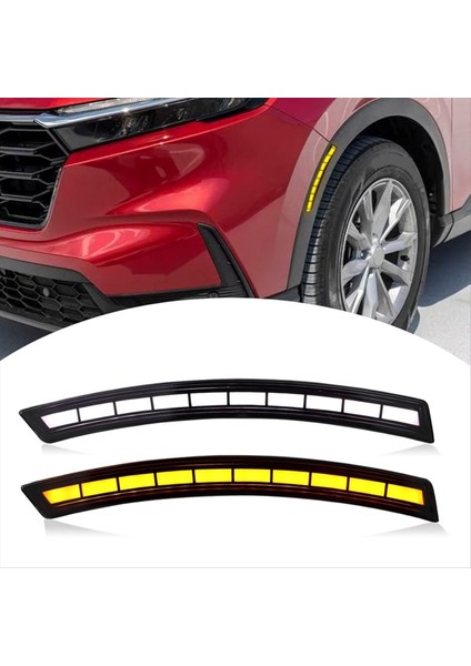 Honda LED Yan Işaretçi Işığı Crv 2023 2024 Trı-Colors Tekerlek Kaş Lambaları Sinyal Lambaları Gündüz Çalışan Işık (Yurt Dışından) fiyatları