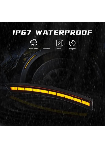 Honda LED Yan Işaretçi Işığı Crv 2023 2024 Trı-Colors Tekerlek Kaş Lambaları Sinyal Lambaları Gündüz Çalışan Işık (Yurt Dışından) modelleri