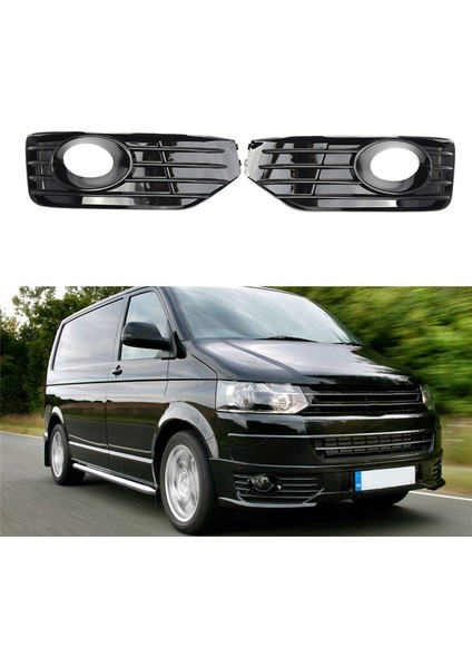 Vw Taşıyıcı T5 T5 1 Sportline 2010-2015 Için Ön Tampon Sis Lambası Kapağı Izgarası (Yurt Dışından)