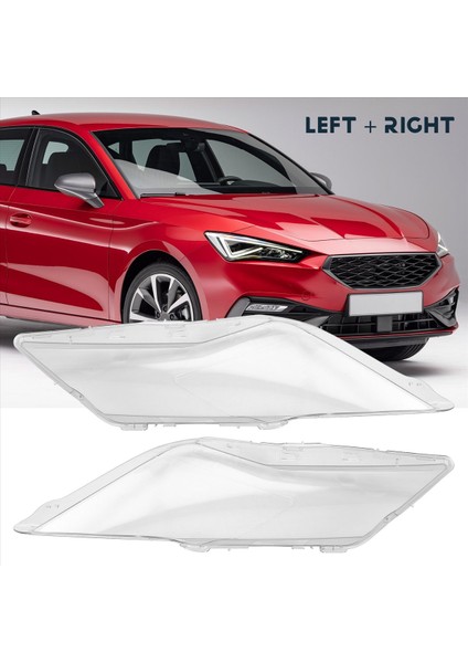 Seat Için Leon 2013-2018 Araba Far Kapağı Lens Far Kabuğu Pleksiglas Lamba Gölgesi Şeffaf Abajur (Yurt Dışından) indirimleri
