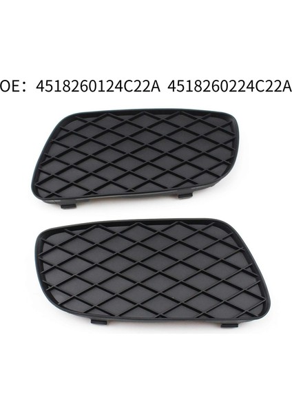 Araba Sis Lambası Çerçeve Lh Rh Sis Izgara Kapağı Akıllı Fortwo 451 2008-2012 4518260224C22A (Yurt Dışından) modelleri