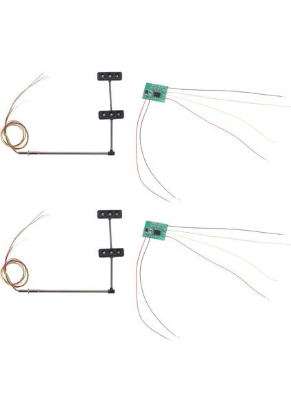 2x 3 Renk Trafik Işık Sinyalleri Ho Oo Ölçekli del 6le (Yurt Dışından)