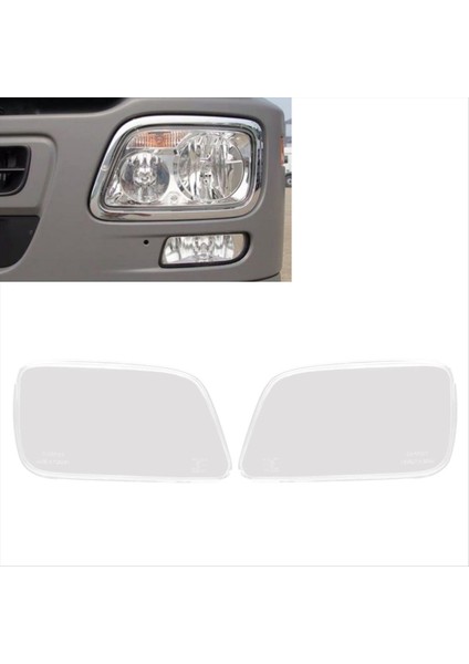 Araba Sağ Far Kabuk Lambası Gölge Şeffaf Lens Kapağı Far Kapağı Mercedes-Benz 4141 2644 Mp3 Kamyon (Yurt Dışından) indirimleri