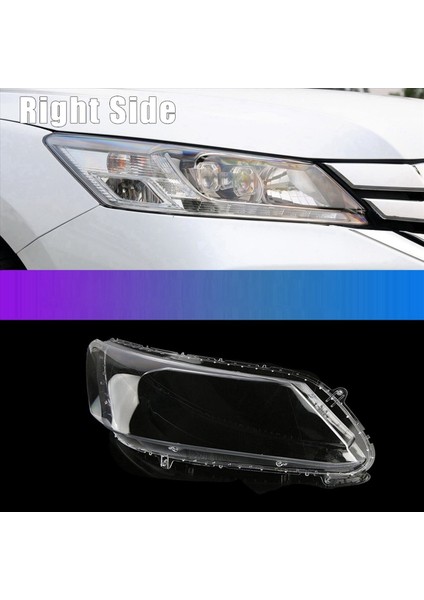 2x 2013-2016 Için Doğru -Honda Accord Araba Far Lens Kapağı Kafa Hafif Lamba Gölge Kabuğu Otomatik Işık Kapağı (Yurt Dışından) fiyatları