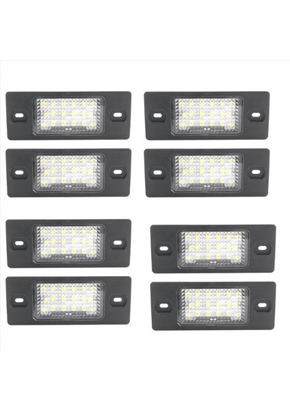 8pcs Hata Yok LED Numaralı Plaka Plakası Işığı Golf 5 T (Yurt Dışından)