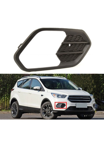 Araba Ön Tampon Sis Işık Lamba Çerçevesi Ford Escape Kuga 2017 2018 2019 Için Izgara Kapağı (Yurt Dışından) fiyatları