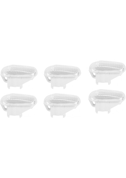 6pc Araba Yan Dökme Sinyal Işık Lambası Gölge Kabuk Kapağı Gövdesi Honda Civic Uygun 2002-2005 34301-S5H-T02 (Yurt Dışından)