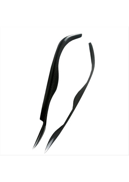 Bmw 3 Serisi E46 Için Gerçek Karbon Fiber Far Başı Işık Lamba Kapağı Göz Kapağı Kaş Döşemesi (Yurt Dışından) indirimleri