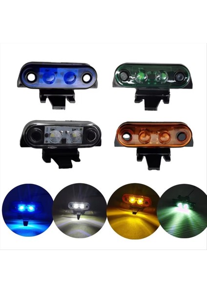 Volvo Kamyon Için 24V Kamyon Üst Lambası FH16 Fm Kamyon Yan Işaretleri Işık 82116545 21087346 84220821 Mavi Işık (Yurt Dışından) fırsatları
