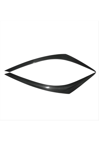 Araba Farlar Kaş Göz Kapağı Döşeme Kapağı Çıkartma Toyota Araç Stil Aksesuarları 2018-2023 Karbon Fiber (Yurt Dışından)
