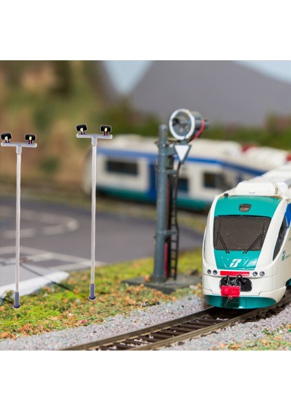 10PCS 2led Street Lambası 1 100 Ho Ölçekli Sokak Işık Ma (Yurt Dışından) indirimleri