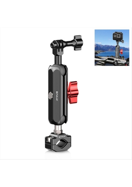 GOPRO12/10 INSTA360 Spor Kamera Binicilik Aksesuarları Için Puluz Motosiklet Montajı Çok Fonksiyonlu Uygun Taşınabilir Braket B (Yurt Dışından) fırsatları