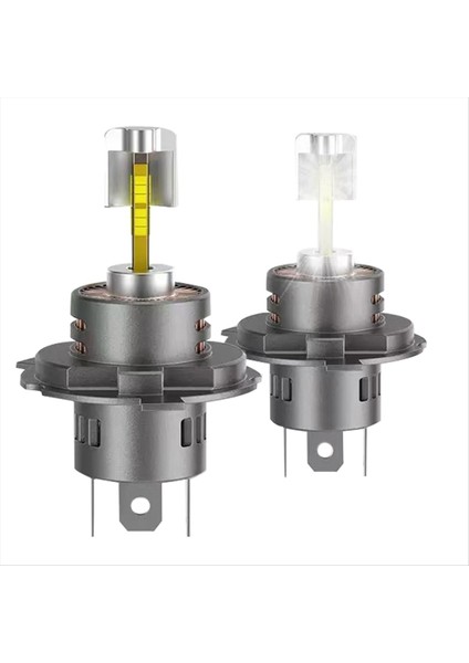 1paır H4 LED Ampul 360 4 Taraflı 1 1 H4 Hi-Low Beam 6000K Araç Aksesuarları Fiş ve Oynat (Yurt Dışından) fiyatları