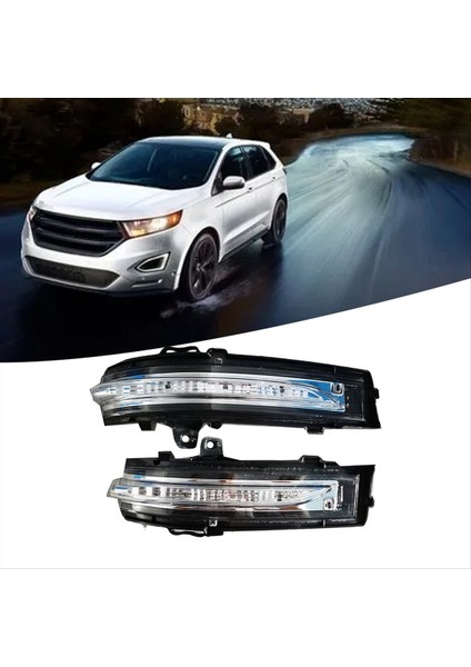 1paır Geri Dönüşün Dönüş Sinyali FK7B-17D742 Ford Edge 2015-2020 LED Yan Kapı Ayna Göstergesi Işığı Için (Yurt Dışından) fırsatları