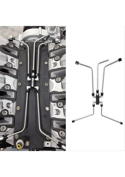Ls Soğutucu Crossover Buhar Havalandırma Kiti Soğutucu Crossover Boru ile Ls1 Ls2 Ls3 Ls6 Motorları (Yurt Dışından) modelleri