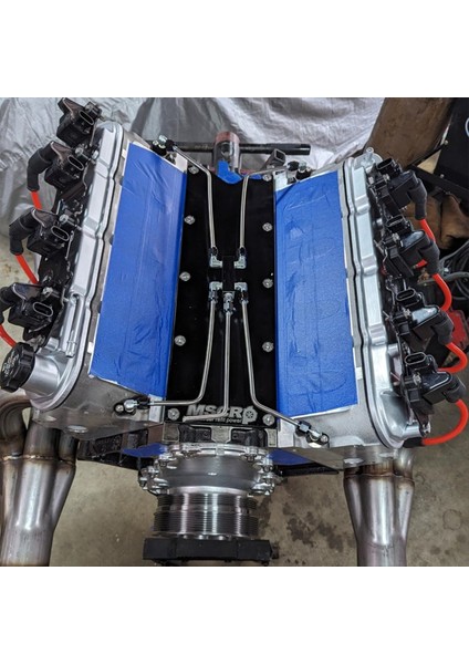 Ls Soğutucu Crossover Buhar Havalandırma Kiti Soğutucu Crossover Boru ile Ls1 Ls2 Ls3 Ls6 Motorları (Yurt Dışından) fırsatları