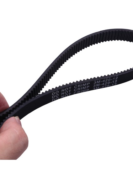 3x Yedek 3M-420-12 Siyah Kauçuk Sürüş Yuvarlak Kemer Hat Yüzük Elektrikli Bisiklet E-Bisiklet Scooter Dıy (Yurt Dışından) indirimleri