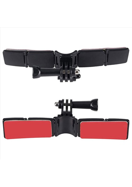 2x Tuyu Motosiklet Kask Çene Montaj Kiti Gopro Kahramanı Için 9 8 7 6 Aksiyon Kamera Aksesuarları (Yurt Dışından) modelleri