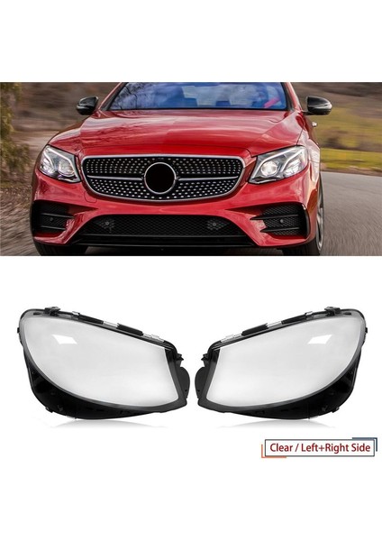 Sağ Araba Far Lens Kapağı Kafa Işık Lambası Gölge Kabuk Lens Lens Abajur Mercedes Benz W213 E-Serisi 2016-2019 (Yurt Dışından) fiyatları