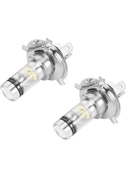 4pcs Yüksek Güçlü LED H4 Hb2 9003 Ampul 100W 20W 20LED Araba Sis Lambası Farlar 6000K Beyaz (Yurt Dışından) indirimleri