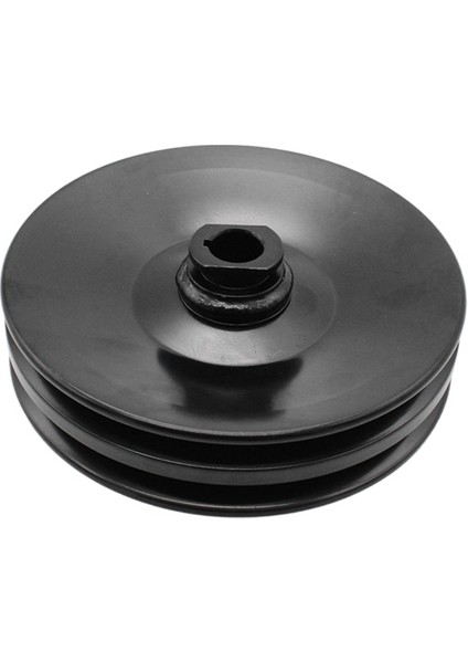 Siyah Çift Groove Güç Direksiyon Pompası Kasnağı Gm Sbc Bbc Chevy 350 454 Için Anahtar Yolu (Yurt Dışından)