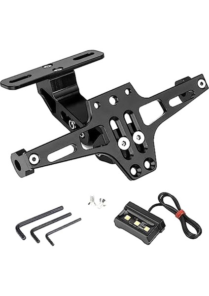Malzemelerden Yapılmış Ayarlanabilir Araba Tahtası Braketi Dayanıklı ve Siyahtır (Yurt Dışından)