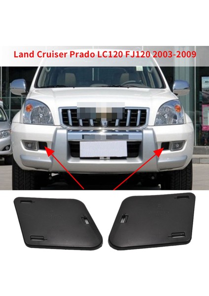 Toyota Land Cruiser Için 4x Prado LC120 FJ120 2003-2009 Ön Tampon Sis Farları Yan Bölüm Kapağı (Yurt Dışından) fiyatları